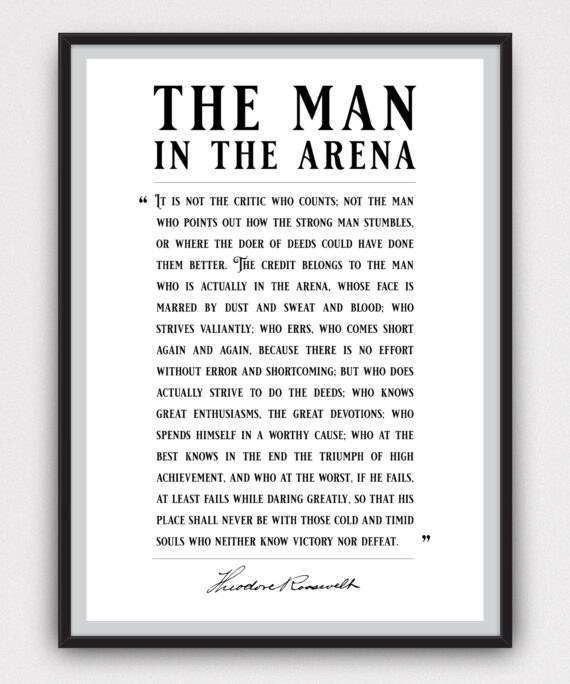 The Man in the Arena