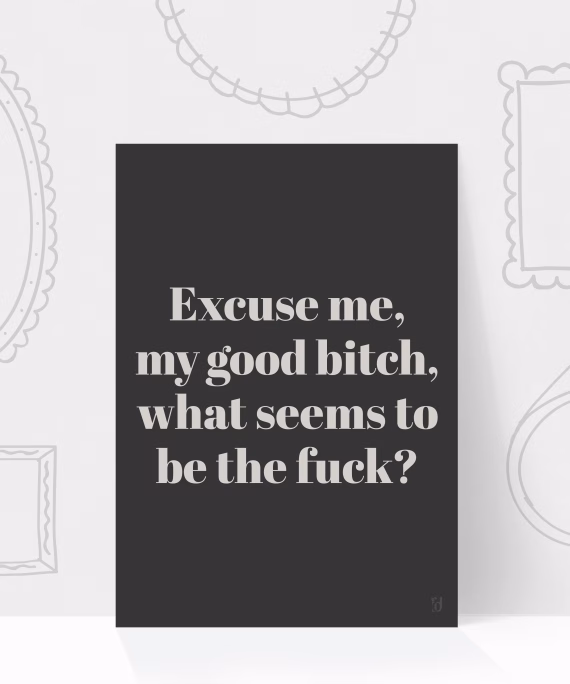 What seems to be the fuck?